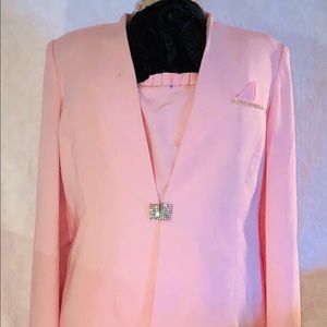 Pink three piece suite